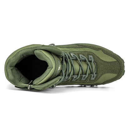 Mens Orthopedic Support Anti-Puncture Work Boots Waterproof Anti-Sprain Hiking Boots