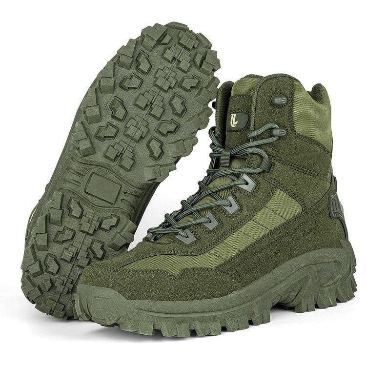 Mens Orthopedic Support Anti-Puncture Work Boots Waterproof Anti-Sprain Hiking Boots
